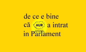 de ce e bine că AUR a intrat in Parlament